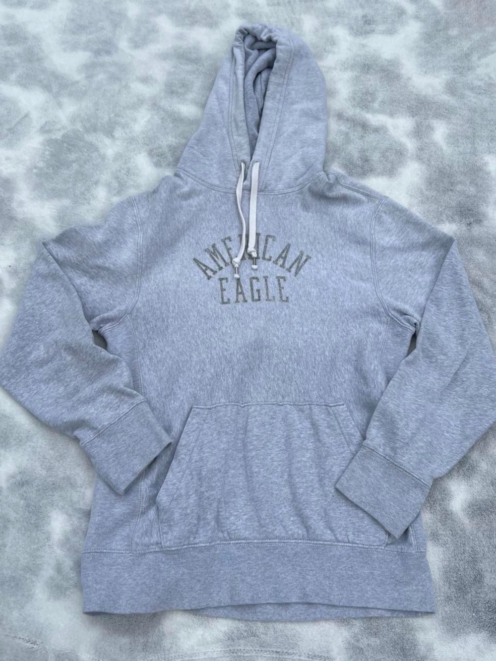 American Eagle Outfitters Light Gray Crewneck Hoodie